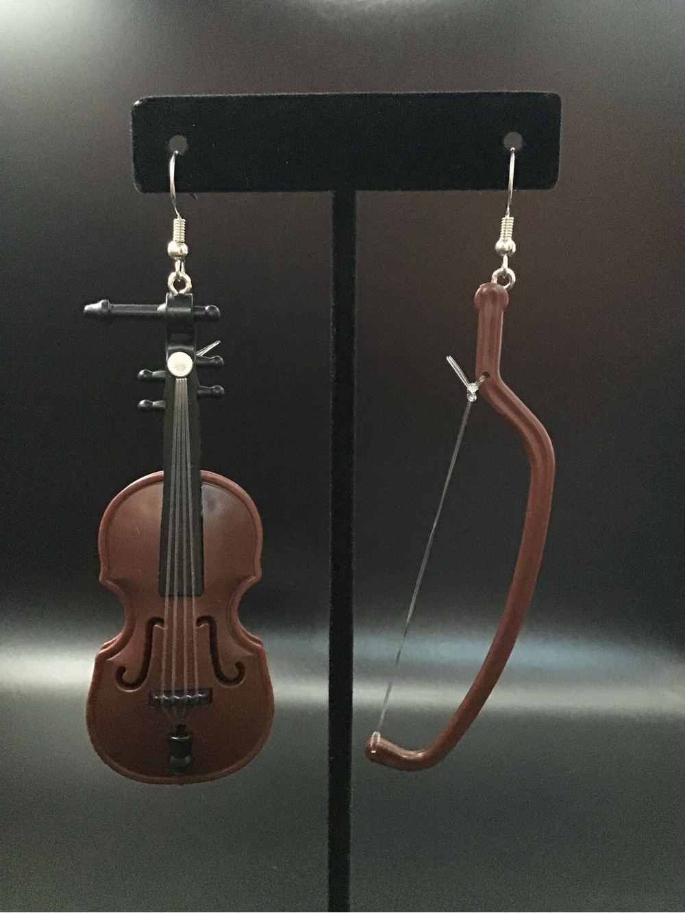 Violin Earrings